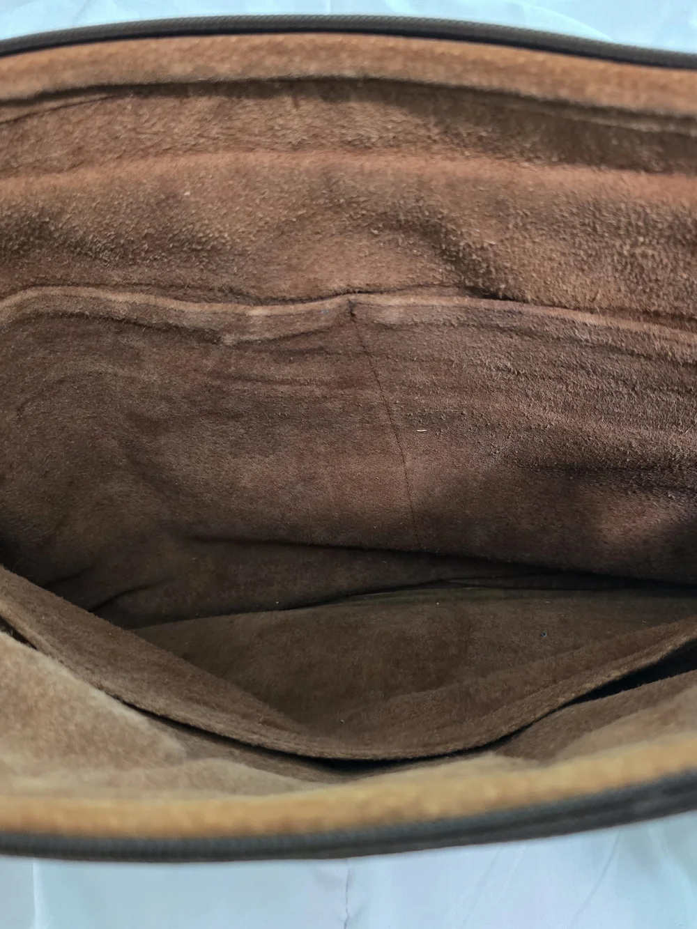 Brown Leather Laptop Sleeve for Men - Slim Protective Case